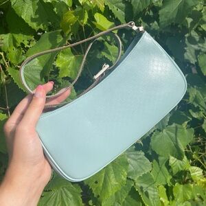 Blue Gucci Shoulder Bag Flawed*